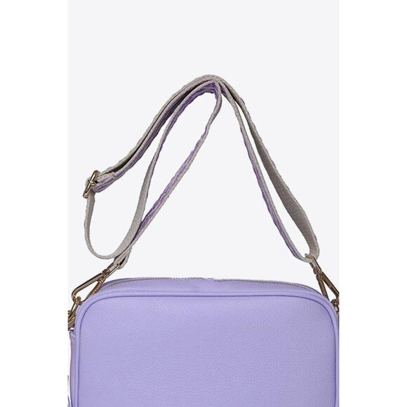 PU Leather Tassel Crossbody Bag - Picture 12 of 15